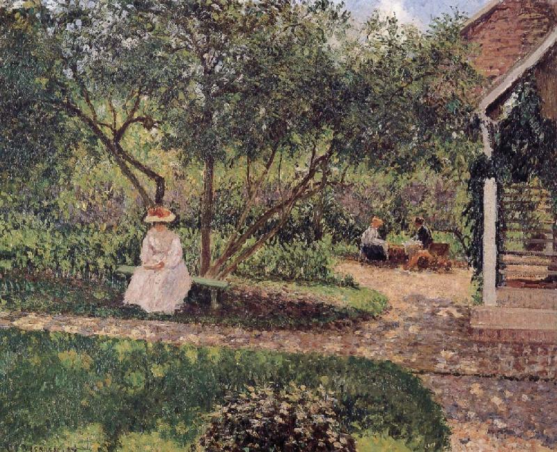 Camille Pissarro corner of the garden